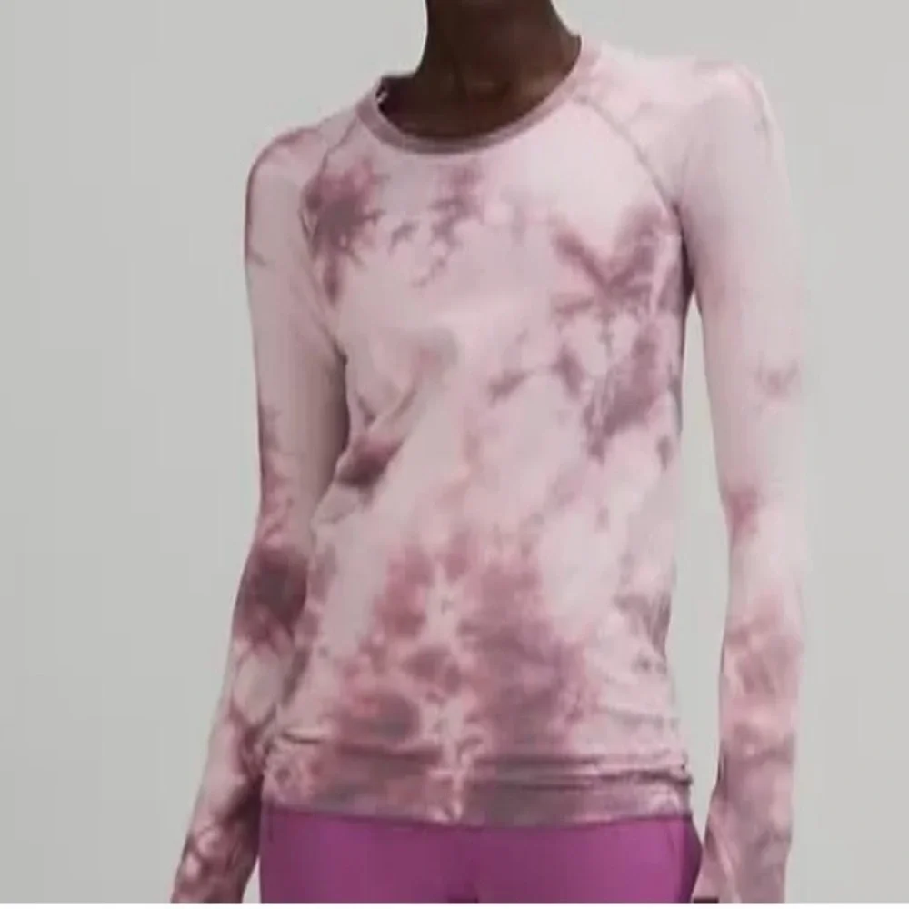 Lululemon Swiftly Tech 2.0 ~ 8 ~ Marble Dye Vintage Plum